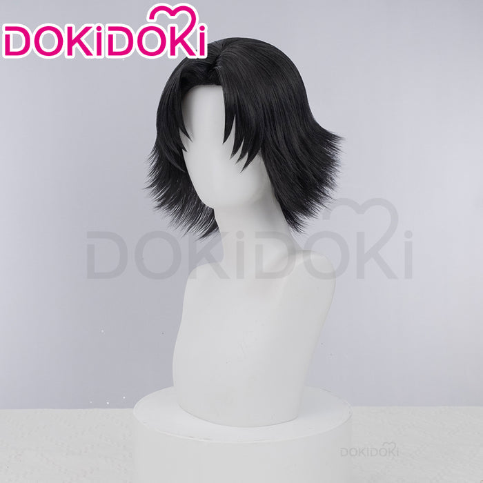【Ready For Ship】DokiDoki Anime Cosplay Wig Short Straight Black Hair