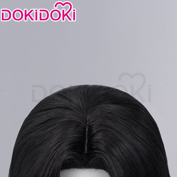 【Ready For Ship】DokiDoki Anime Cosplay Wig Short Straight Black Hair