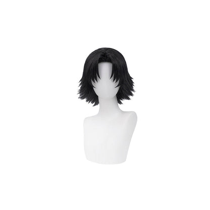 【Ready For Ship】DokiDoki Anime Cosplay Wig Short Straight Black Hair