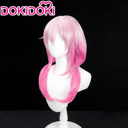 【Ready For Ship】DokiDoki Anime Guilty Crown Cosplay Yuzuriha Inori Wig Long Straight Pink Wig