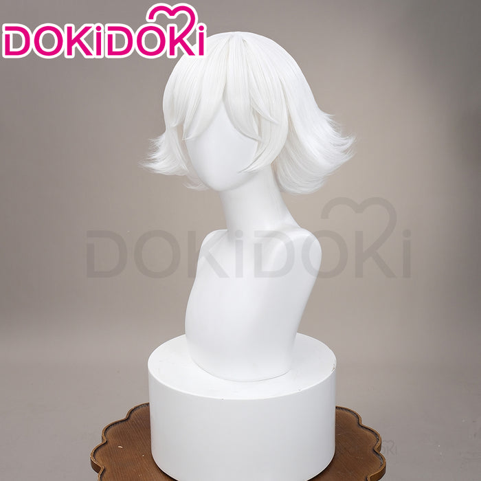 【Ready For Ship】DokiDoki Anime Kamisama Kiss Cosplay Mizuki Wig Short Straight Green /  White Wig Women