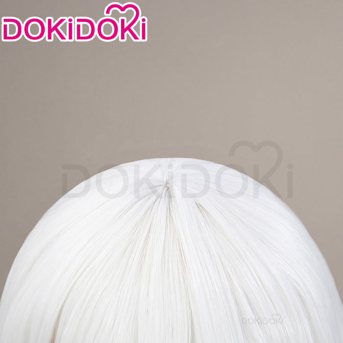 【Ready For Ship】DokiDoki Anime Kamisama Kiss Cosplay Mizuki Wig Short Straight Green /  White Wig Women