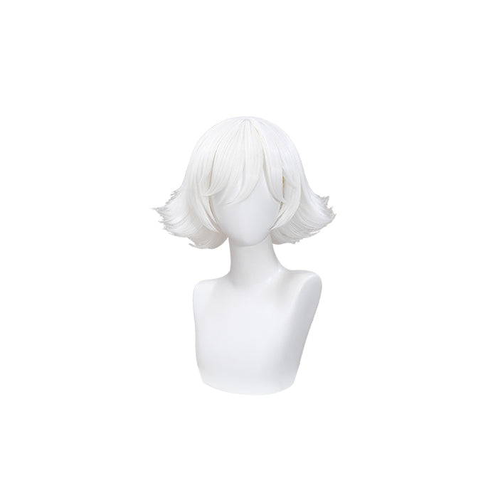 【Ready For Ship】DokiDoki Anime Kamisama Kiss Cosplay Mizuki Wig Short Straight Green /  White Wig Women