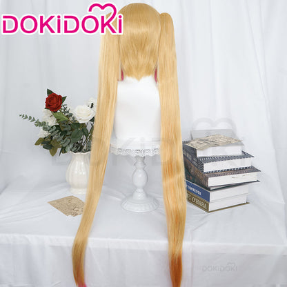 【Ready For Ship】DokiDoki Anime Miss Kobayashi’s Dragon Maid Cosplay Tohru Long Straight Yellow Wig