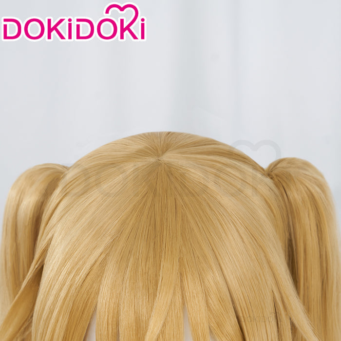 【Ready For Ship】DokiDoki Anime Miss Kobayashi’s Dragon Maid Cosplay Tohru Long Straight Yellow Wig