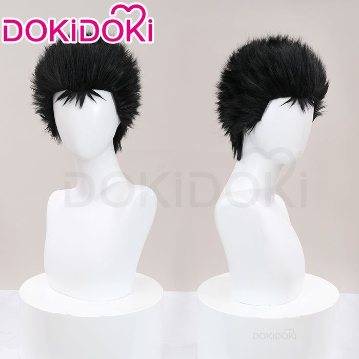 【Ready For Ship】DokiDoki Anime NANA Cosplay Honjo Ren Wig Short Straight Black Hair