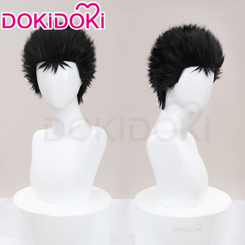 【Ready For Ship】DokiDoki Anime NANA Cosplay Honjo Ren Wig Short Straight Black Hair
