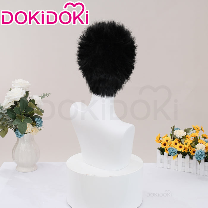 【Ready For Ship】DokiDoki Anime NANA Cosplay Honjo Ren Wig Short Straight Black Hair