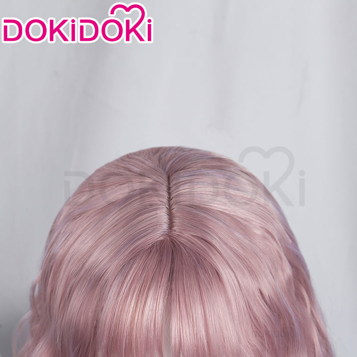 【Ready For Ship】DokiDoki Anime NANA Cosplay Reira Serizawa Wig Long Curly Pink Hair Layla