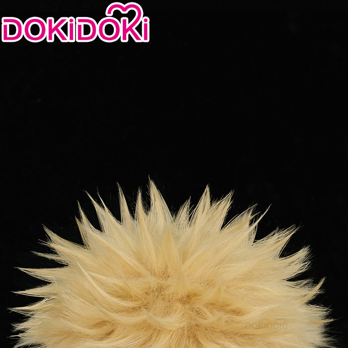 【Ready For Ship】DokiDoki Anime NANA Cosplay Terashima Nobuo Wig Short Straight Yellow Hair