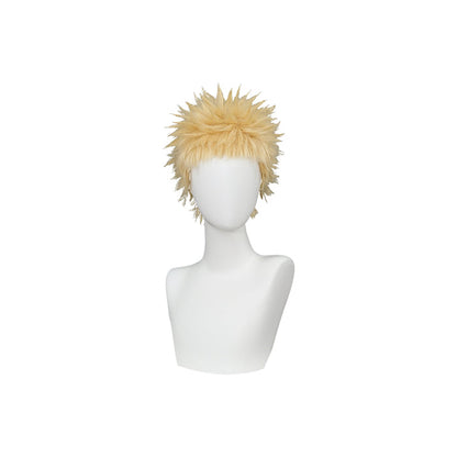 【Ready For Ship】DokiDoki Anime NANA Cosplay Terashima Nobuo Wig Short Straight Yellow Hair