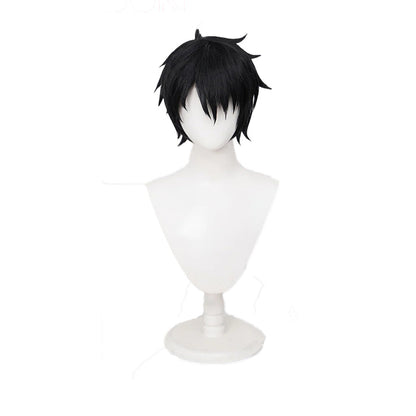 【Ready For Ship】DokiDoki Anime Seraph of the End Cosplay Yuichiro Hyakuya Wig Black Short