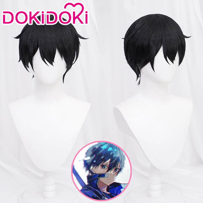【Ready For Ship】DokiDoki Anime Sword Art Online Cosplay Kirigaya Kazuto Wig Short Straight Black Wig