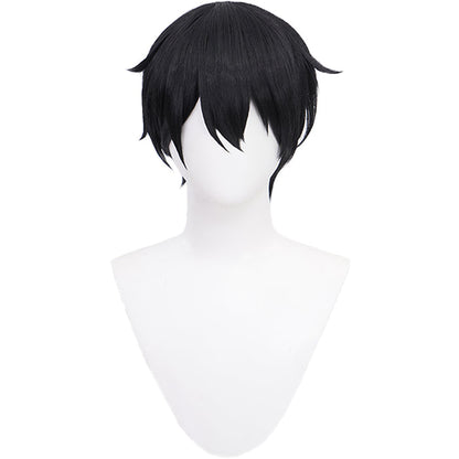 【Ready For Ship】DokiDoki Anime Sword Art Online Cosplay Kirigaya Kazuto Wig Short Straight Black Wig