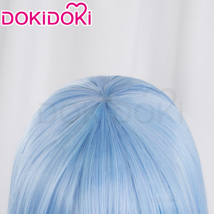 【Ready For Ship】DokiDoki Anime That Time I Got Reincarnated as a Slime Cosplay Rimuru Tempest Wig Long Blue Straight