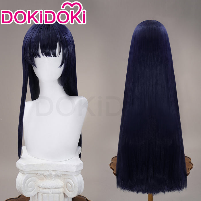 【Ready For Ship】DokiDoki Anime The Dangers In My Heart Cosplay Yamada Anna Wig Long Straight Purple Hair