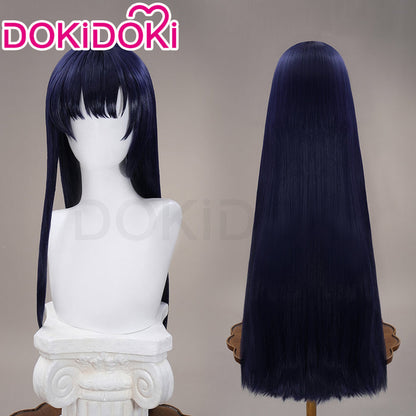 【Ready For Ship】DokiDoki Anime The Dangers In My Heart Cosplay Yamada Anna Wig Long Straight Purple Hair
