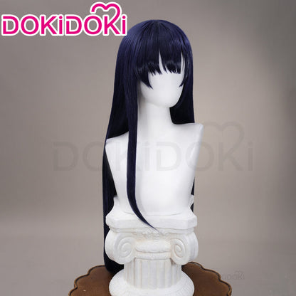【Ready For Ship】DokiDoki Anime The Dangers In My Heart Cosplay Yamada Anna Wig Long Straight Purple Hair