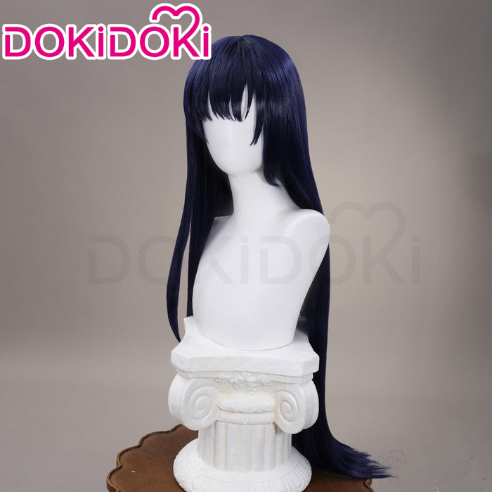 【Ready For Ship】DokiDoki Anime The Dangers In My Heart Cosplay Yamada Anna Wig Long Straight Purple Hair