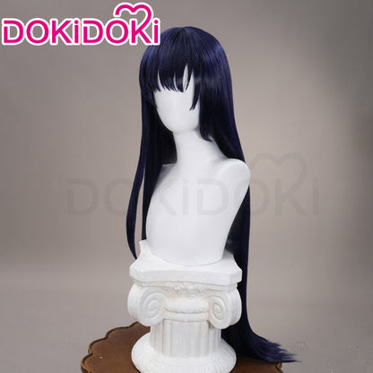 【Ready For Ship】DokiDoki Anime The Dangers In My Heart Cosplay Yamada Anna Wig Long Straight Purple Hair