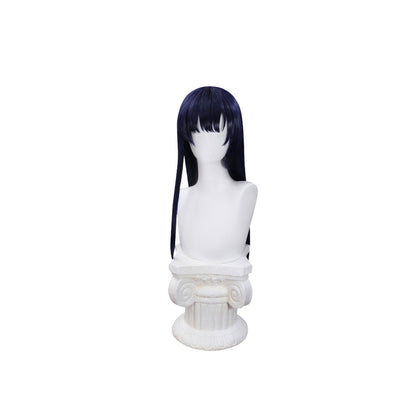 【Ready For Ship】DokiDoki Anime The Dangers In My Heart Cosplay Yamada Anna Wig Long Straight Purple Hair