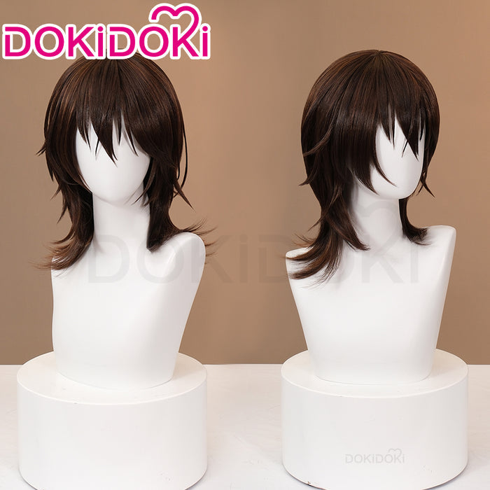 【Ready For Ship】DokiDoki Anime Vampire Knight Cosplay Kaname Kuran Wig Short Straight Brown Hair