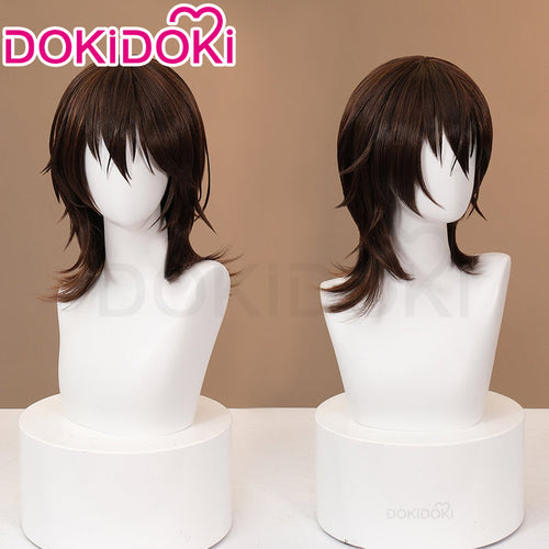 【Ready For Ship】DokiDoki Anime Vampire Knight Cosplay Kaname Kuran Wig Short Straight Brown Hair