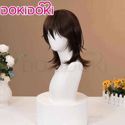 【Ready For Ship】DokiDoki Anime Vampire Knight Cosplay Kaname Kuran Wig Short Straight Brown Hair