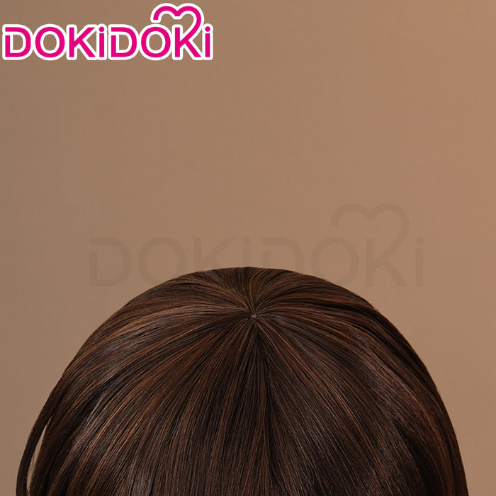 【Ready For Ship】DokiDoki Anime Vampire Knight Cosplay Kaname Kuran Wig Short Straight Brown Hair