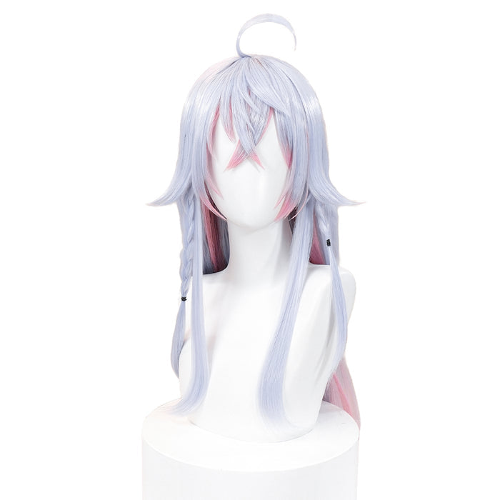 【Ready For Ship】DokiDoki Cosplay Vtuber Kagura Nana Wig Long Curly Blue Pink Hair