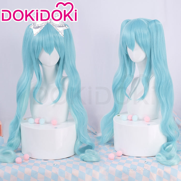 【Ready For Ship】DokiDoki Cosplay Wig 16th Anniversary Long Curly Blue Hair