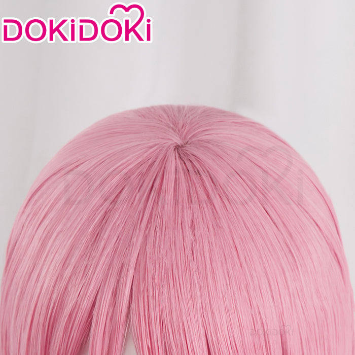 【Ready For Ship】DokiDoki Game BanG Dream Cosplay Chihaya Anon Wig Long Straight Pink Hair Garupa