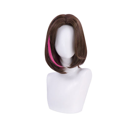 【Ready For Ship】DokiDoki Game Cosplay Girl Group  ANTIFRAGILE  Wig Short Brown Hair
