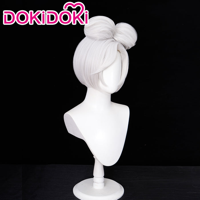 【Ready For Ship】DokiDoki Game Cosplay NPC Wig Women Short White