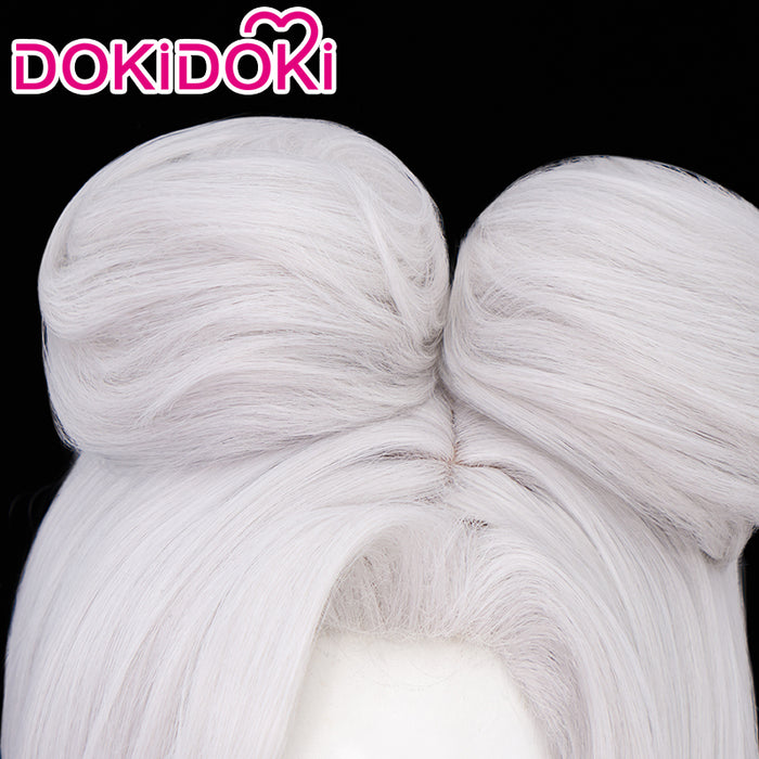 【Ready For Ship】DokiDoki Game Cosplay NPC Wig Women Short White