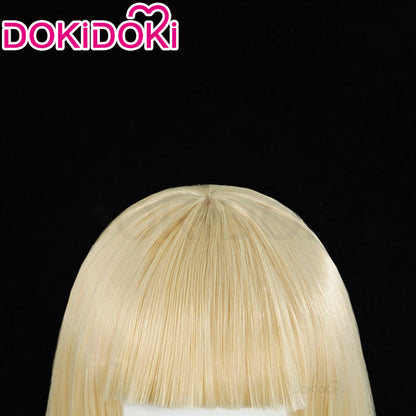 【Ready For Ship】DokiDoki Game Cosplay Wig Long Straight Linen Hair