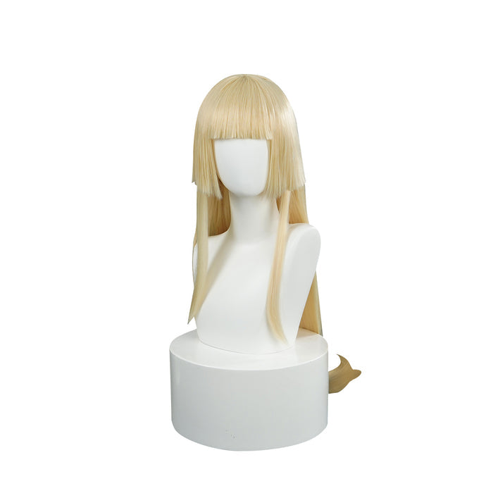 【Ready For Ship】DokiDoki Game Cosplay Wig Long Straight Linen Hair