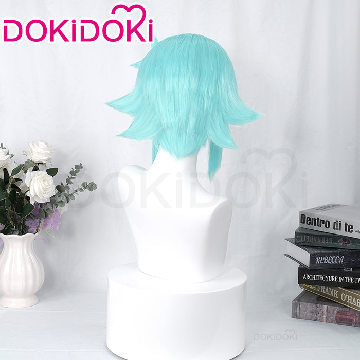 【Ready For Ship】DokiDoki Game Cosplay Wig Short Green Hair