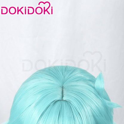 【Ready For Ship】DokiDoki Game Cosplay Wig Short Green Hair