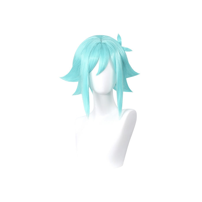 【Ready For Ship】DokiDoki Game Cosplay Wig Short Green Hair