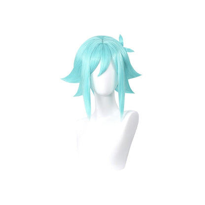 【Ready For Ship】DokiDoki Game Cosplay Wig Short Green Hair