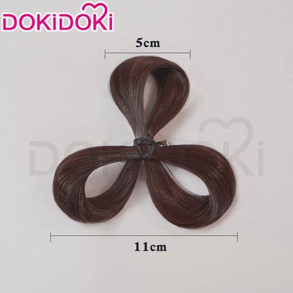 【Ready For Ship】DokiDoki Game Genshin Impact Cosplay Chiori Wig Short Curly Hair / Headpieces