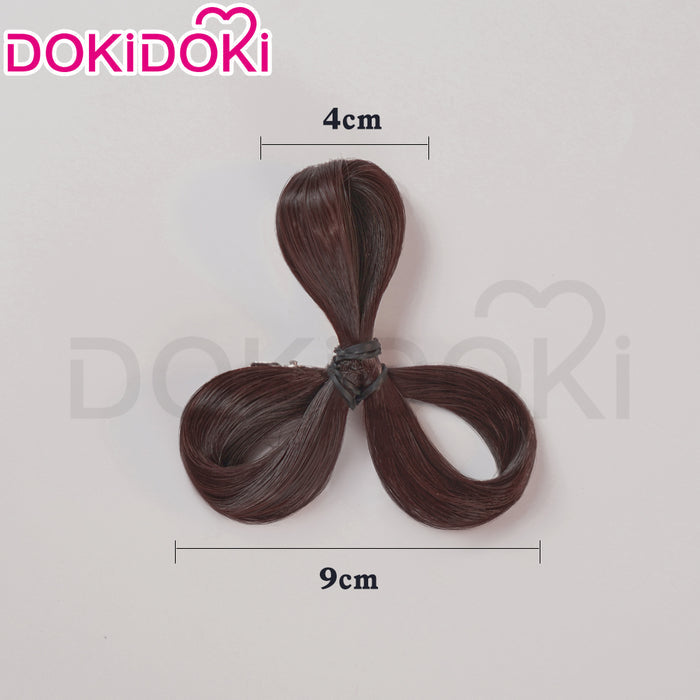 【Ready For Ship】DokiDoki Game Genshin Impact Cosplay Chiori Wig Short Curly Hair / Headpieces