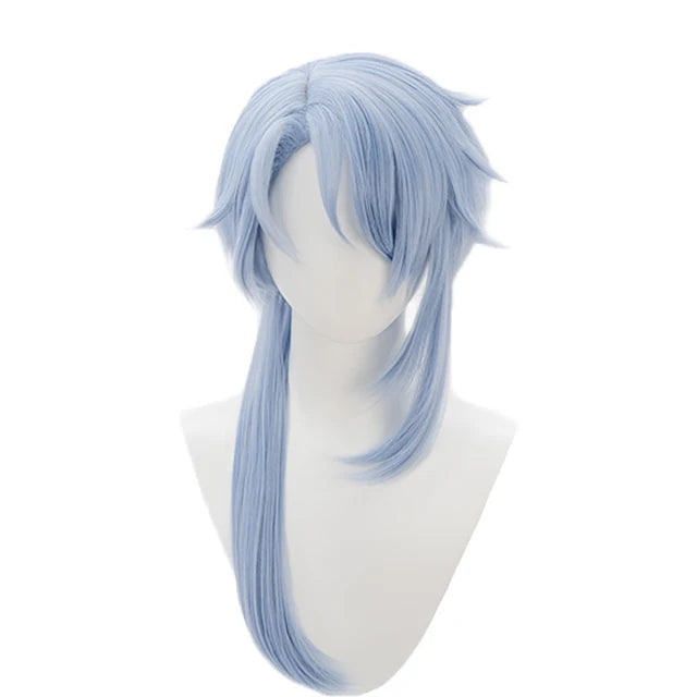 【Ready For Ship】DokiDoki Game Genshin Impact Cosplay Kamisato Ayato Wig Silicone Scalp Ver.