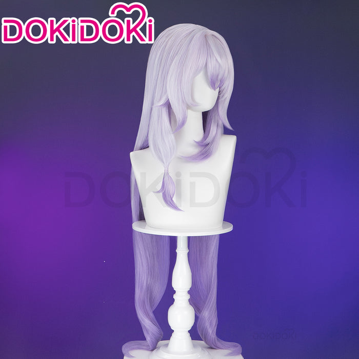 【Ready For Ship】DokiDoki Game Honkai: Star Rail Cosplay Black Swan Wig Long White Purple Hair