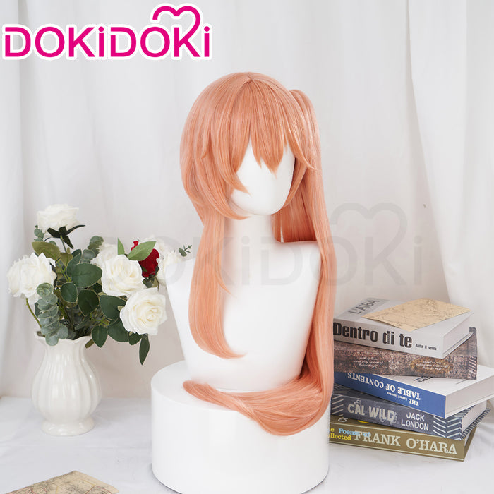 【Ready For Ship】DokiDoki Game Honkai: Star Rail Cosplay Guinaifen Wig Long Straight Orange Wig