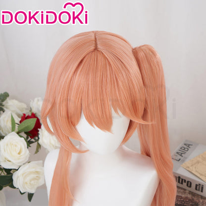 【Ready For Ship】DokiDoki Game Honkai: Star Rail Cosplay Guinaifen Wig Long Straight Orange Wig