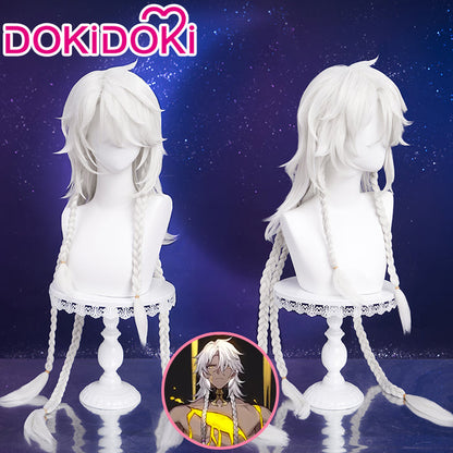 【Ready For Ship】DokiDoki Game Honkai: Star Rail Cosplay Nanook Wig Long White Men