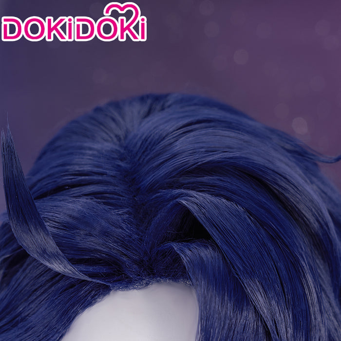 【Ready For Ship】DokiDoki Game Honkai: Star Rail Cosplay Sampo Koski Cosplay Wig Short Straight White Blue