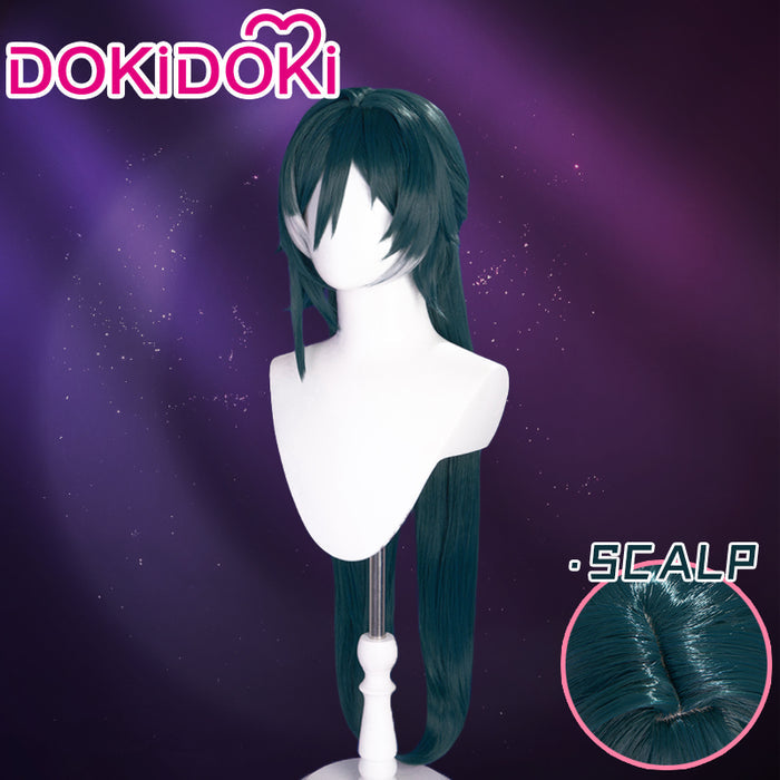【Ready For Ship】DokiDoki Game Honkai: Star Rail Cosplay Yukong Wig Long Straight Green Yu Kong